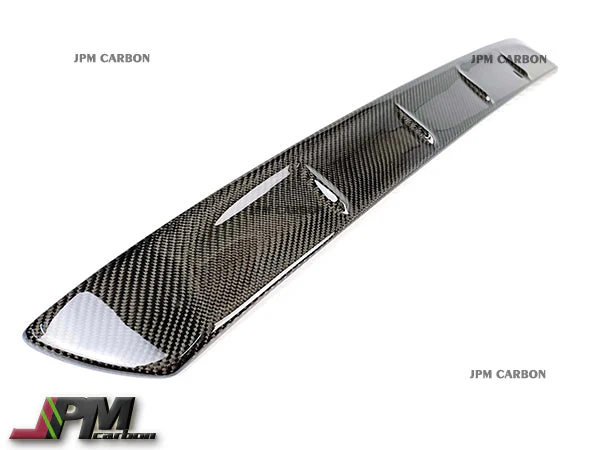 [JPMCarbon] V Style Carbon Fiber Roof Spoiler Fits For 2019-2026 Toyota GR Supra A90 A91 Only - Image 2