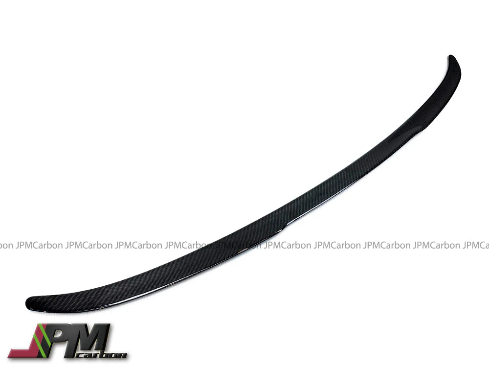 [JPMCarbon] V Style Carbon Fiber Trunk Spoiler Fits For 2020-2025 BMW G22 4-Series Coupe Only - Image 3