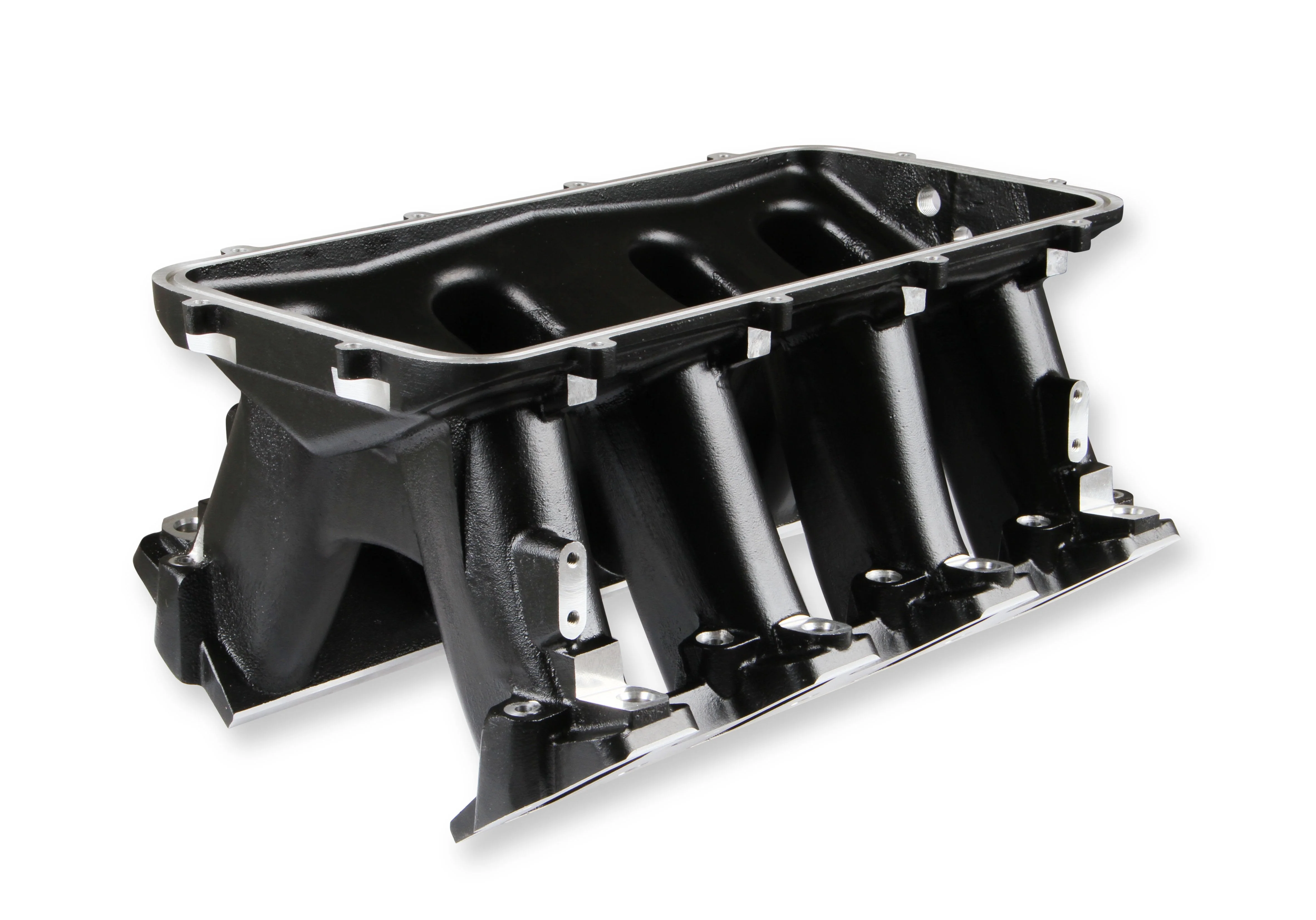 LS Hi-Ram EFI Manifold - Black GM LS1/LS2/LS6 - 105MM Throttle Body - Image 3