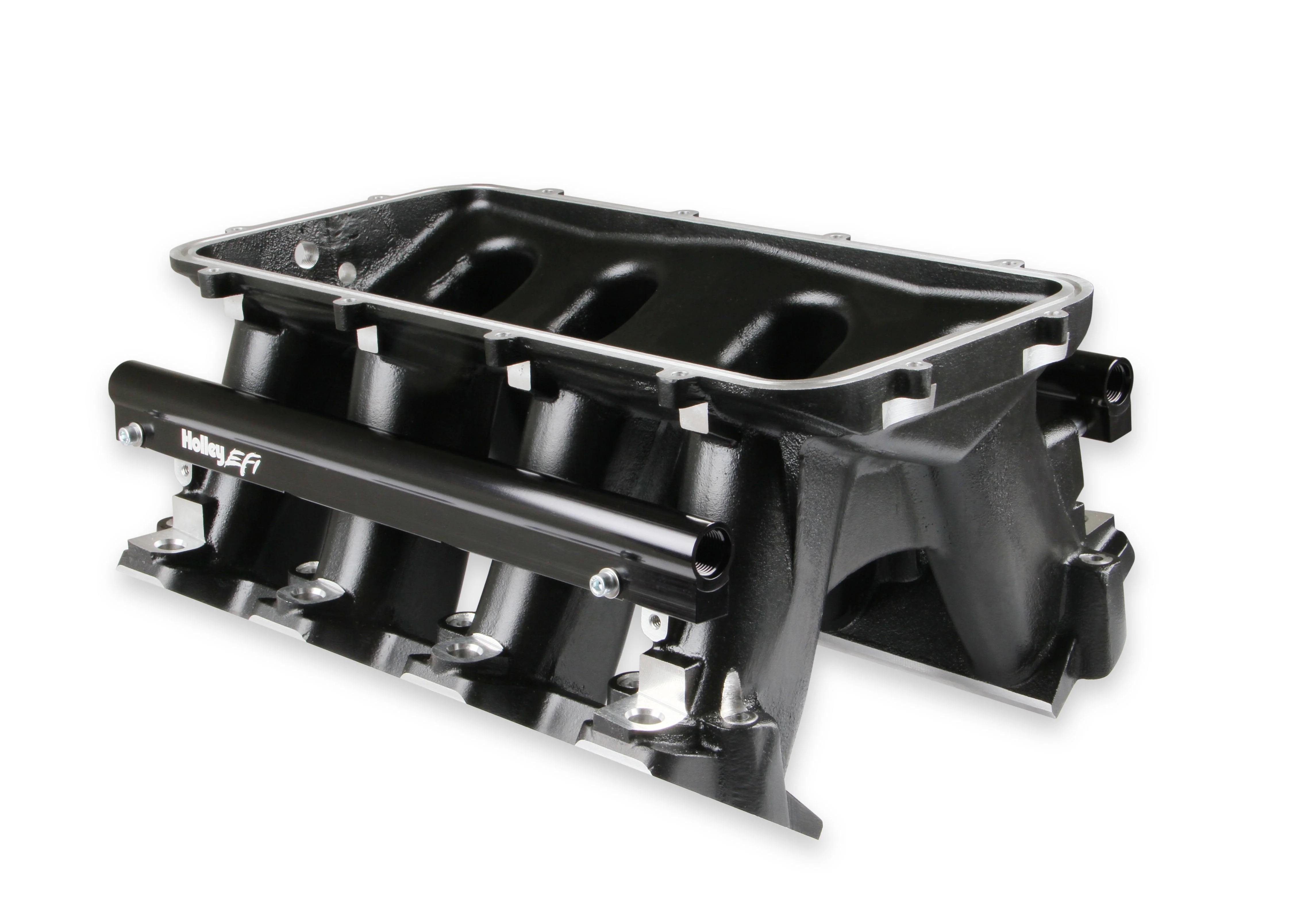 LS Hi-Ram EFI Manifold - Black GM LS1/LS2/LS6 - 105MM Throttle Body - Image 4