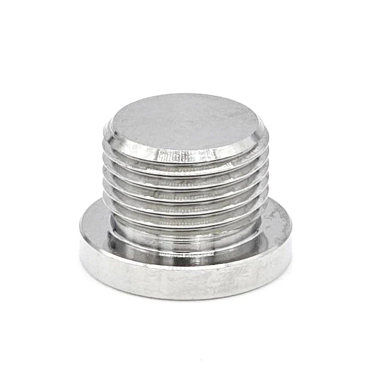 M18 x 1.5 O2 Sensor Bung Plug - 6AL4V Grade 5 Titanium - Image 2