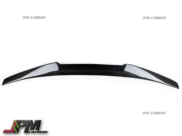 [JPMCarbon] M4 Style Carbon Fiber Trunk Spoiler Fits For 1998-2006 BMW E46 3-Series Sedan Only - Image 2