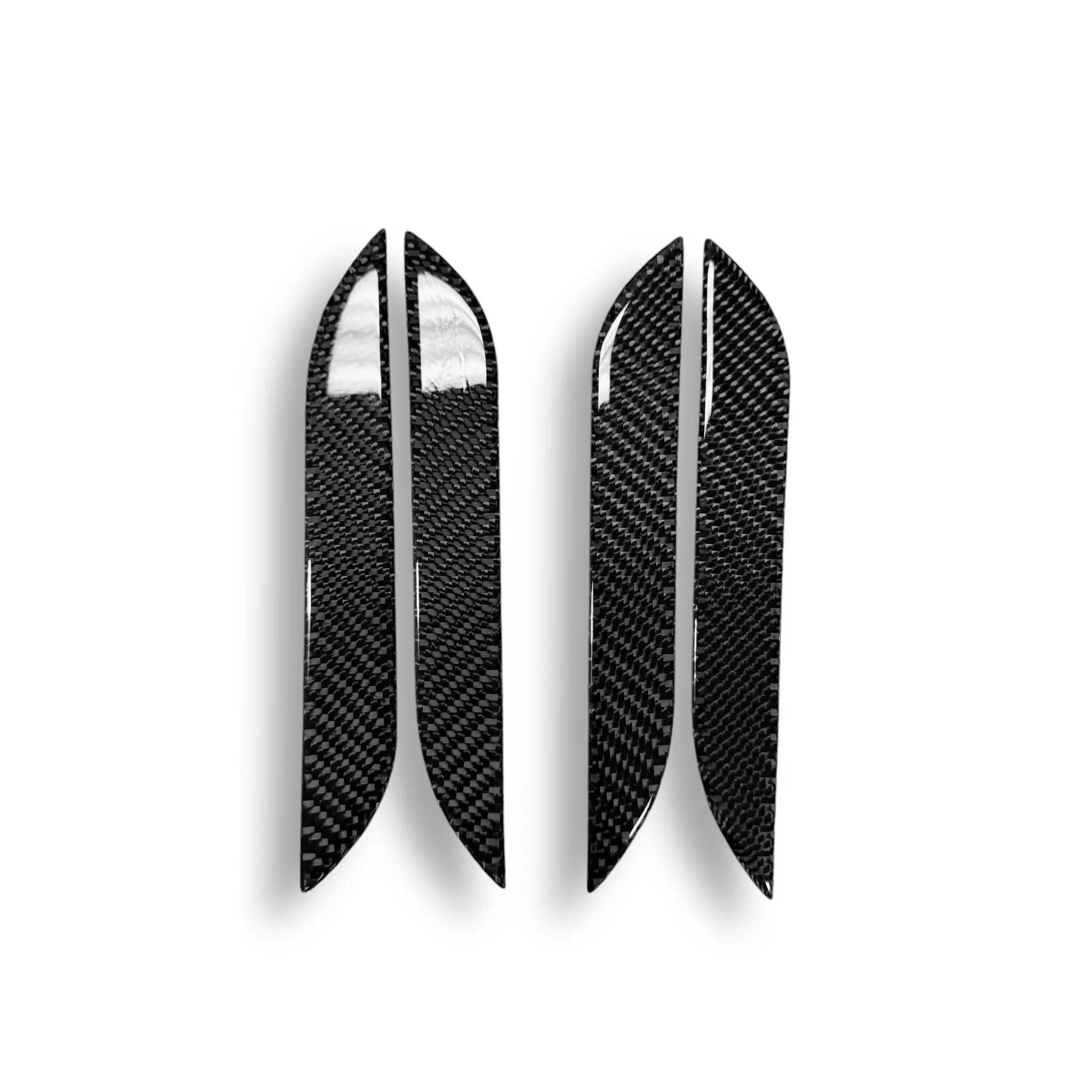 Model S Carbon Fiber Door Handle Sticker | Palenon Performance - Image 2