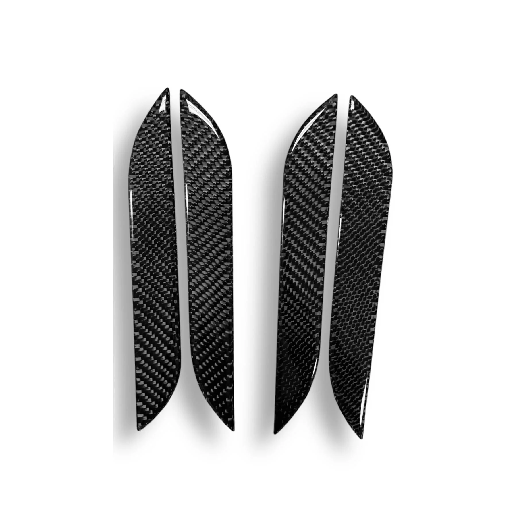 Model S Carbon Fiber Door Handle Sticker | Palenon Performance - Image 4