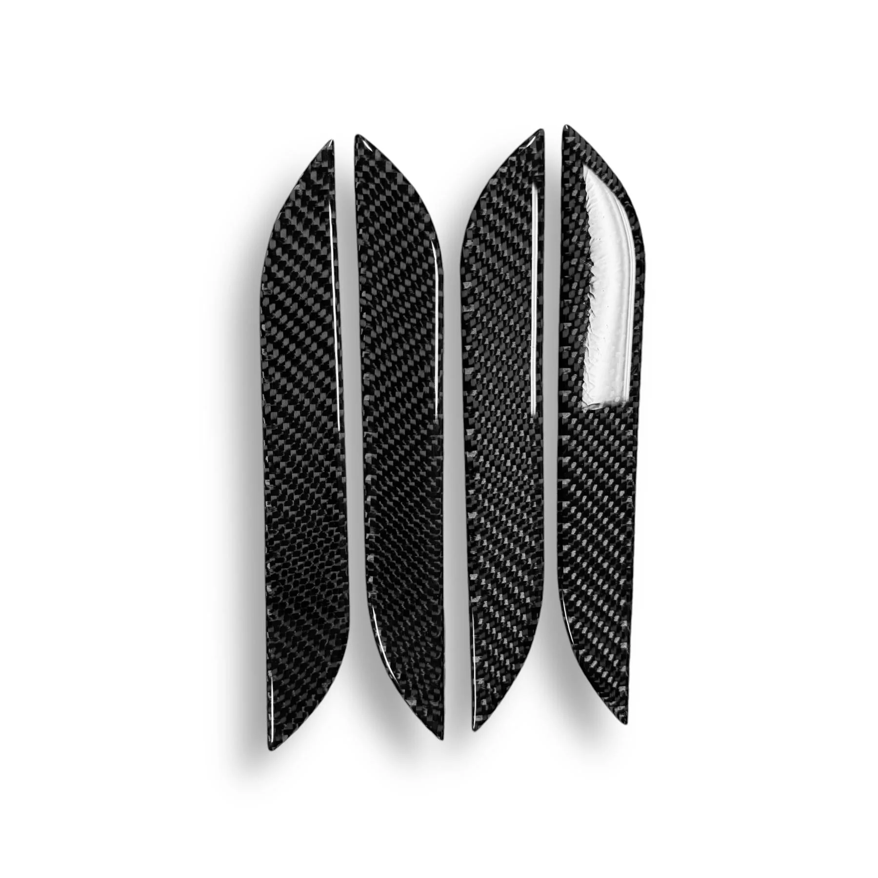 Model S Carbon Fiber Door Handle Sticker | Palenon Performance - Image 6