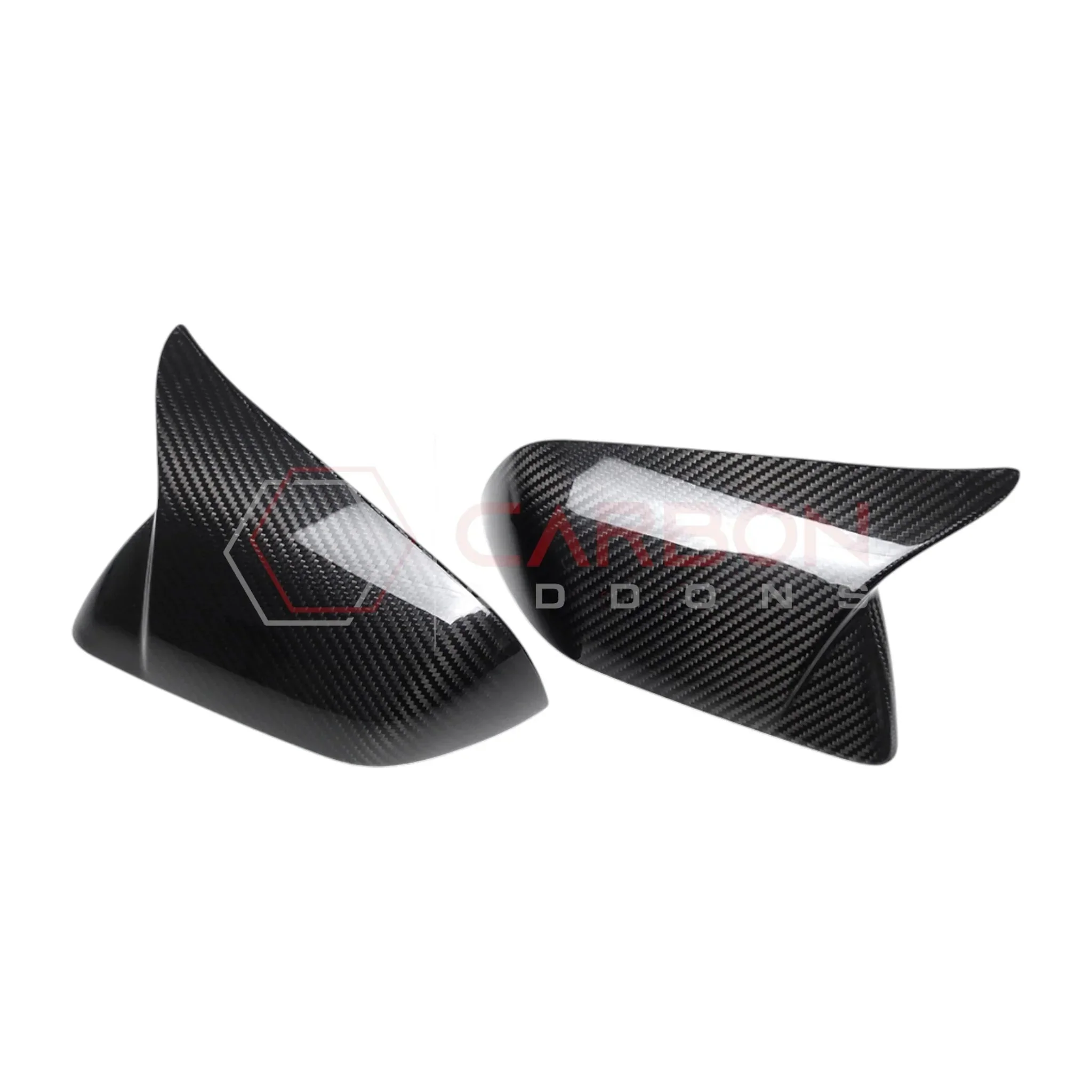 Mustang 2015-2023 Exterior Carbon Fiber M Style Mirror Covers - Image 5