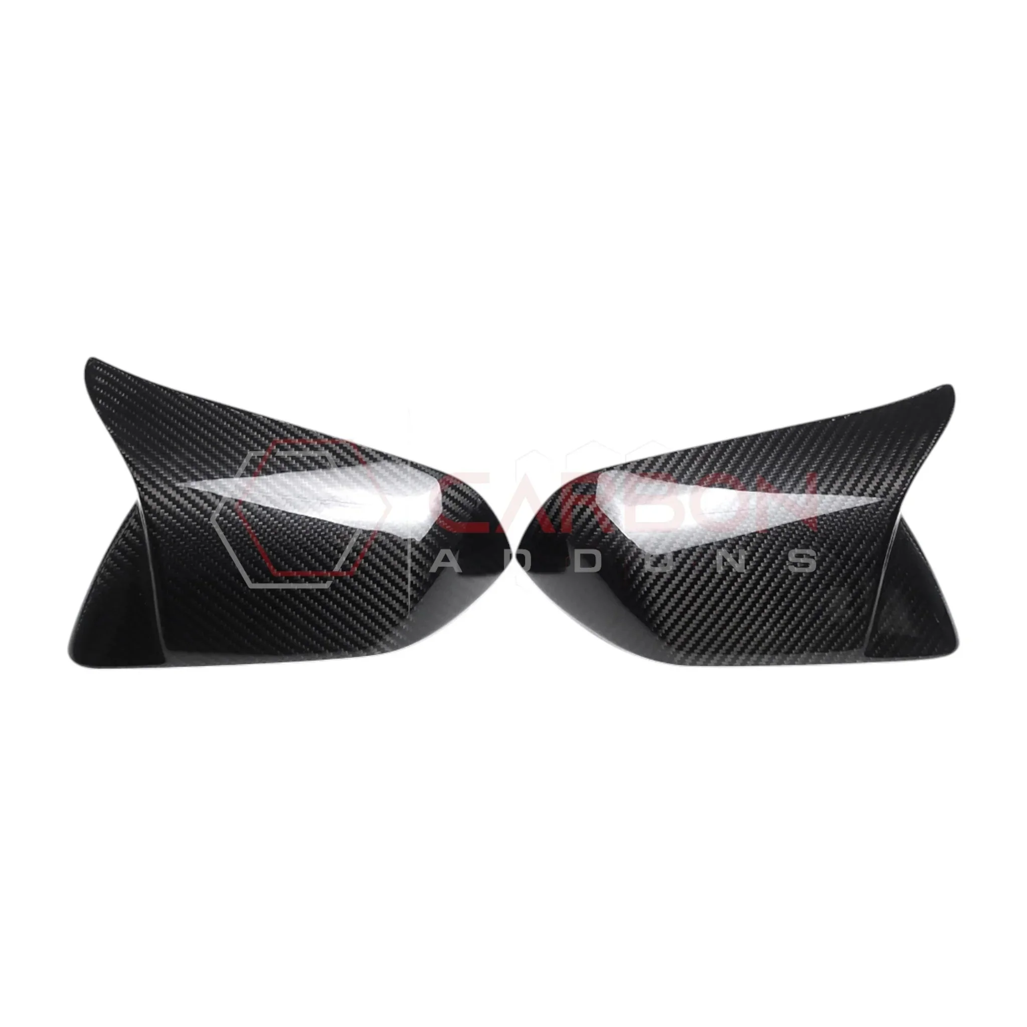 Mustang 2015-2023 Exterior Carbon Fiber M Style Mirror Covers - Image 6