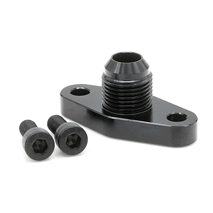 Oil Drain Flange -10AN Male Flare with O-Ring Style Seating Surface (2.000" Bolt Circle)