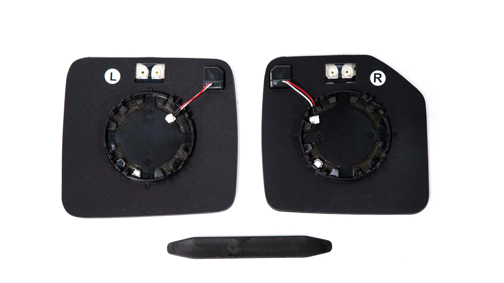 OLM 2021+ Ford Bronco Wide Angle Mirrors with Defrost and BSM - (Chrome) - Image 4