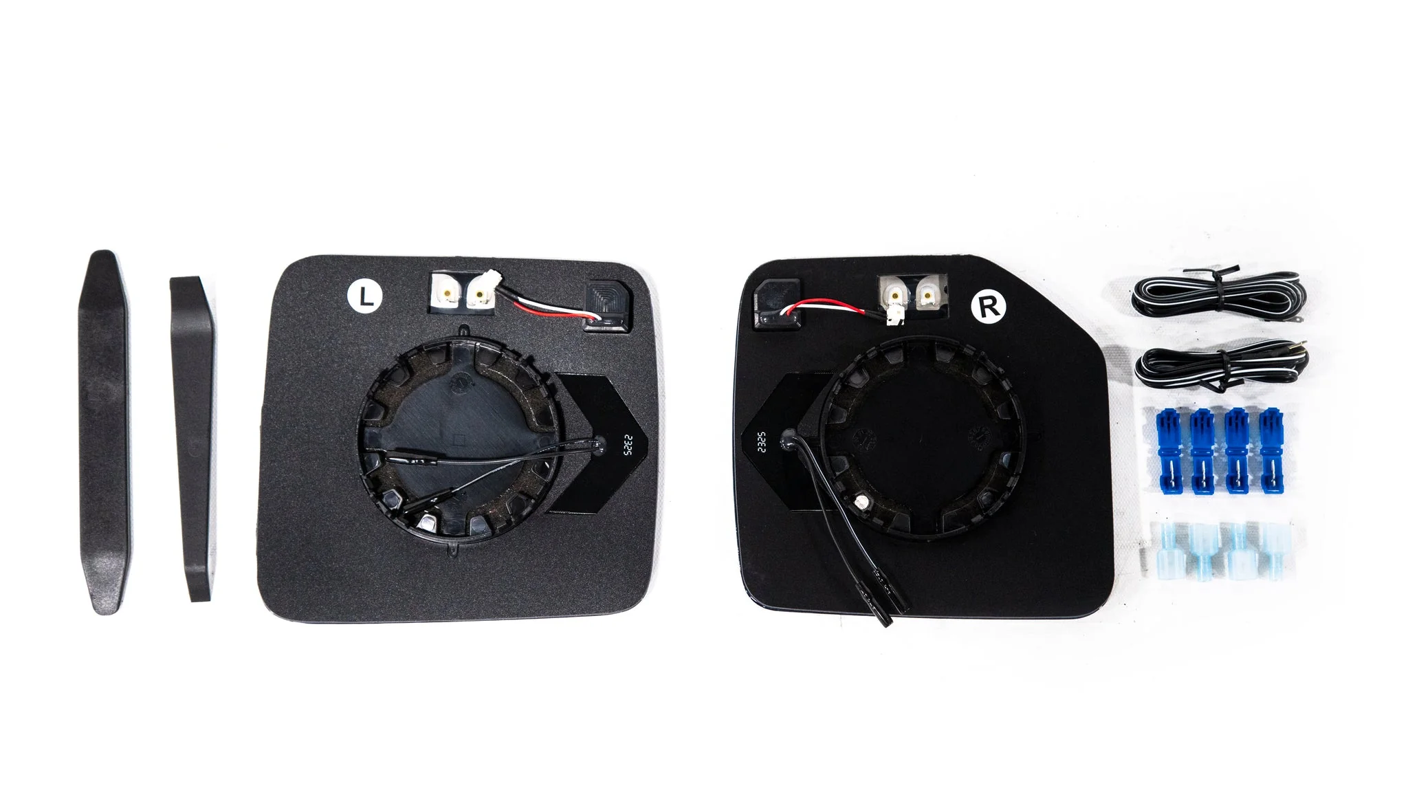 OLM 2021+ Ford Bronco Wide Angle Mirrors with Defrost / BSM / Turn Signal - (Chrome) - Image 4