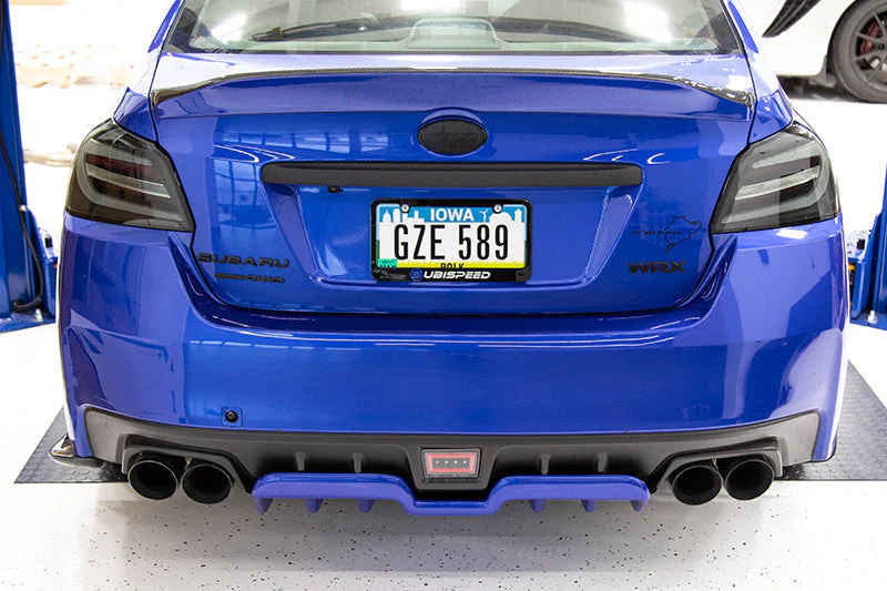 OLM A1 Style Paint Matched Rear Diffuser (Crystal White Pearl) - 2015-2021 Subaru WRX / STI - Image 7