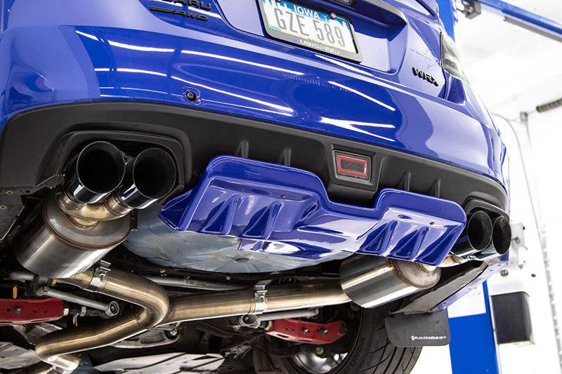 OLM A1 Style Paint Matched Rear Diffuser (Crystal White Pearl) - 2015-2021 Subaru WRX / STI - Image 8