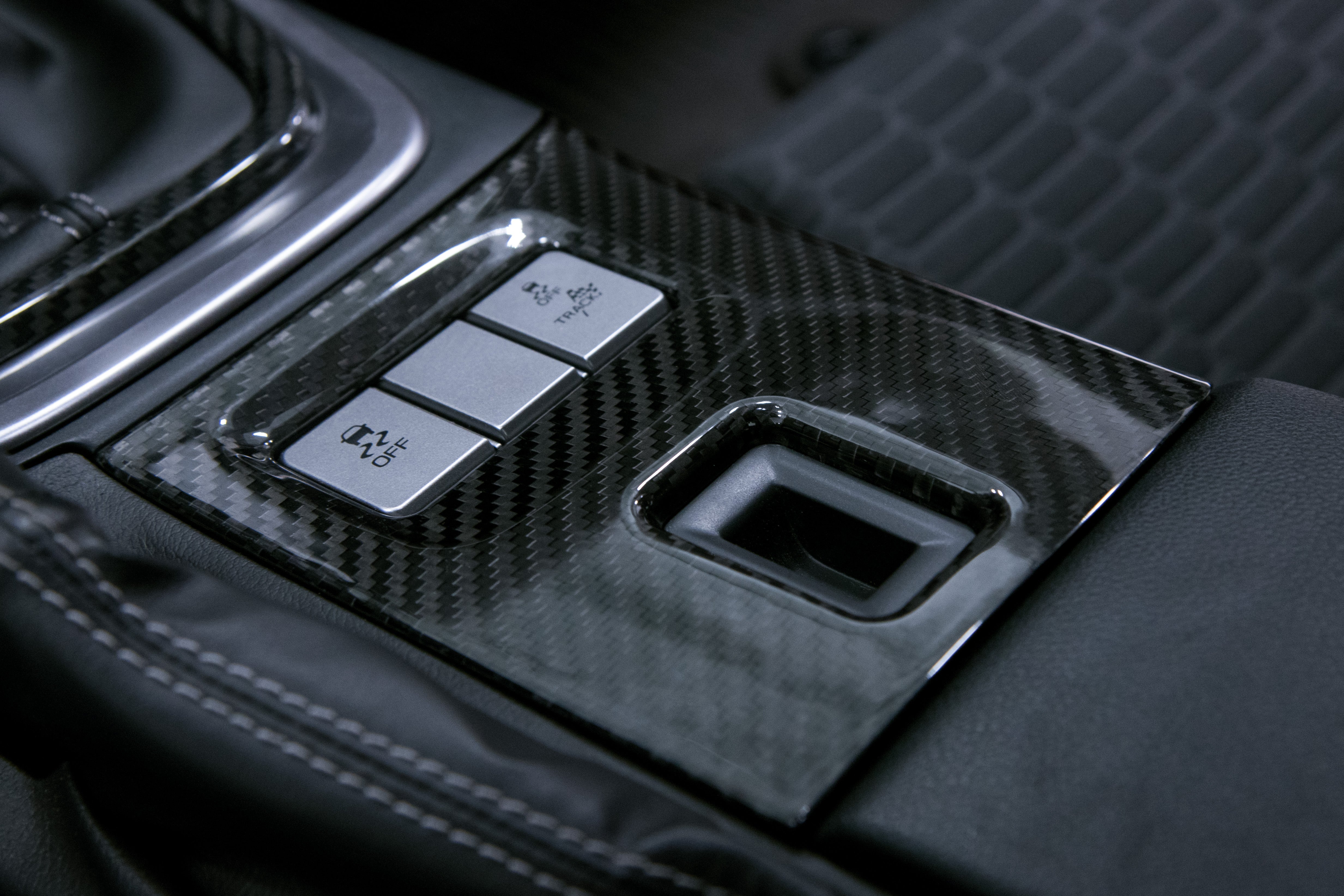 OLM Carbon Fiber Center Console Cover - 2022-2024 Subaru BRZ / Toyota GR86 - Image 2