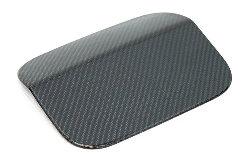 OLM Carbon Fiber Fuel Door Cover - 2017-2021 Honda Civic 5D & Type R - Image 2