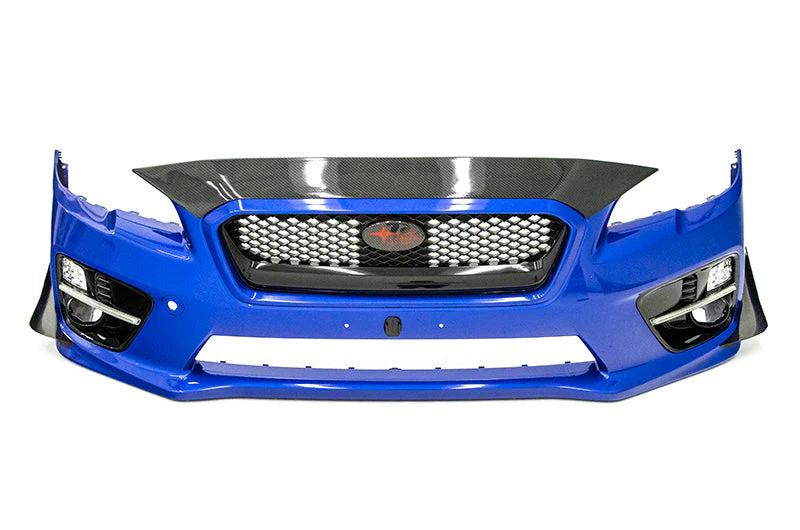 OLM Carbon Fiber Upper Front Bumper Cover - 2015-2021 Subaru WRX / STI - Image 4