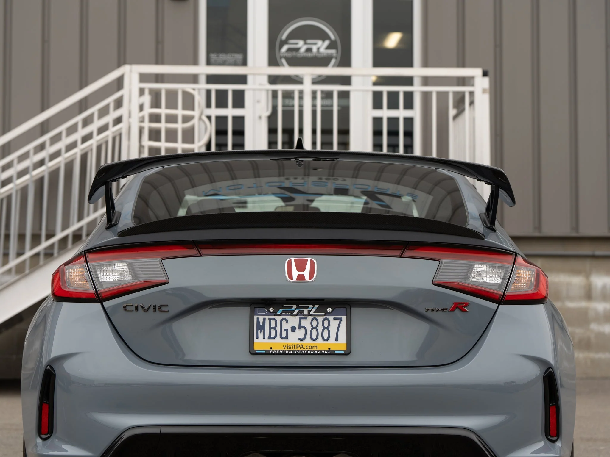 OLM Carbon Fiber Wing Type 1 (Top Only) - 2023-25 Honda Civic Type R - Image 4
