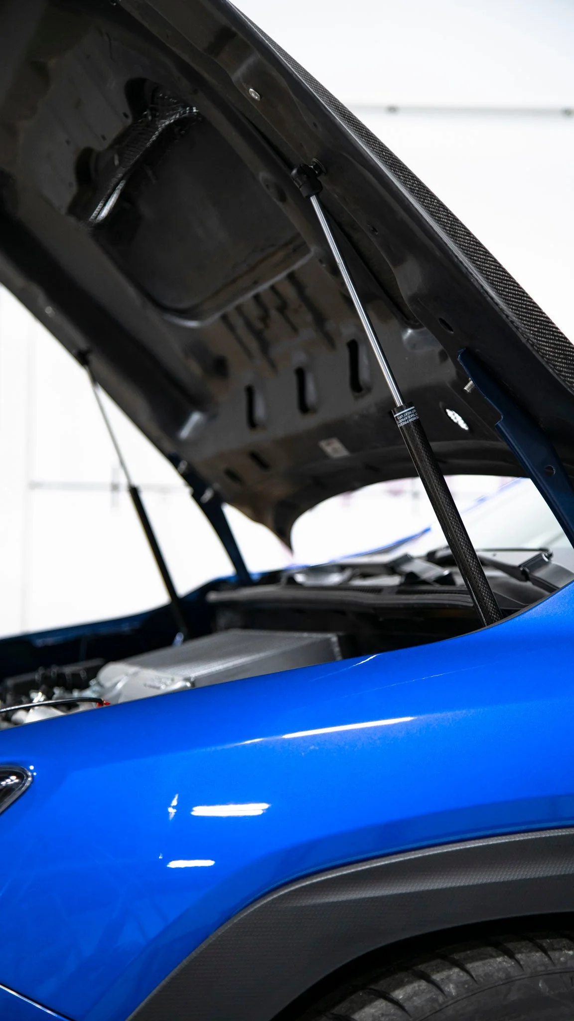 OLM Carbon Fiber Wrapped Hood Struts - 2022+ WRX - Image 8