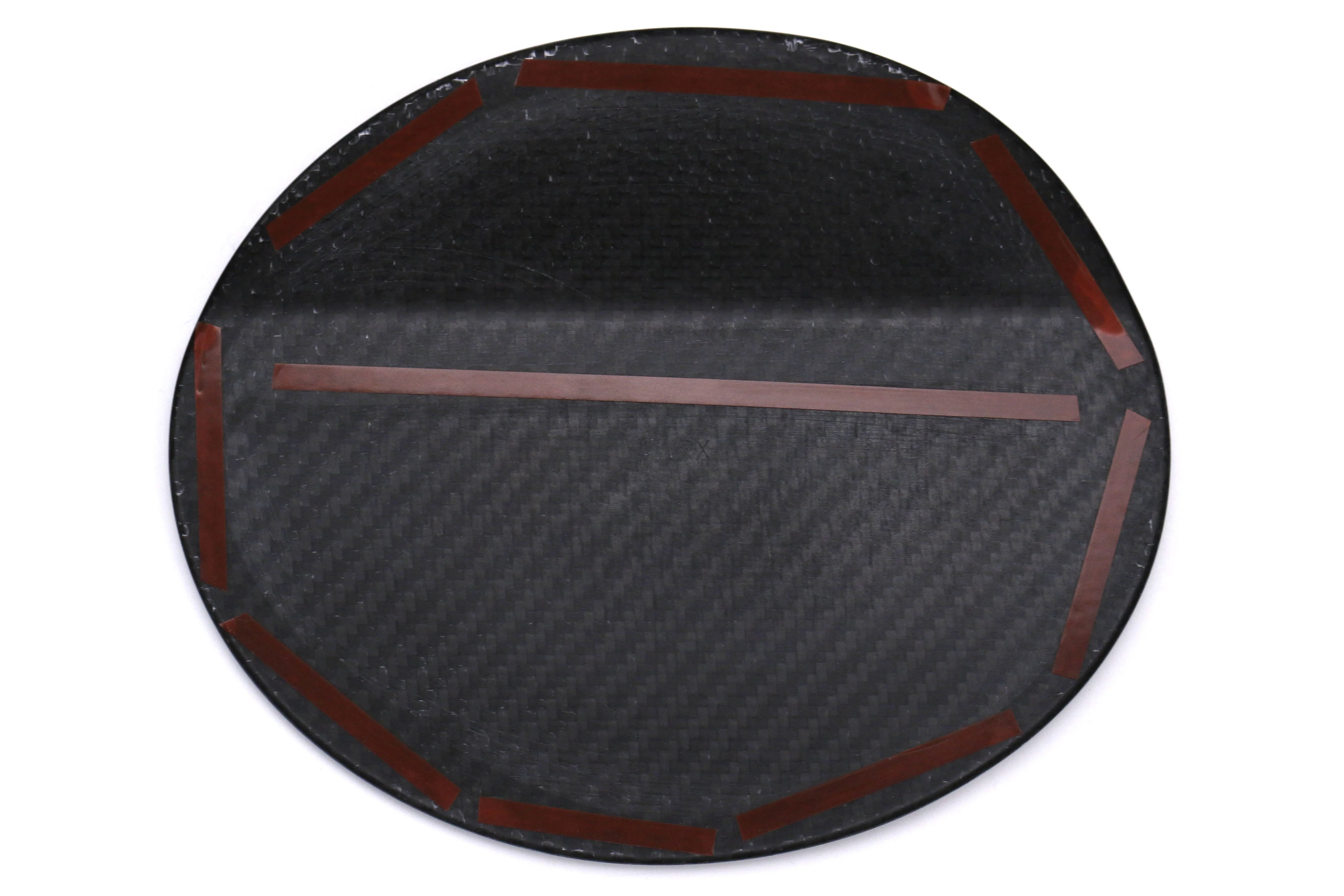 OLM Dry Carbon Fiber Fuel Door Cover - 2015-2021 WRX/STI - Image 3