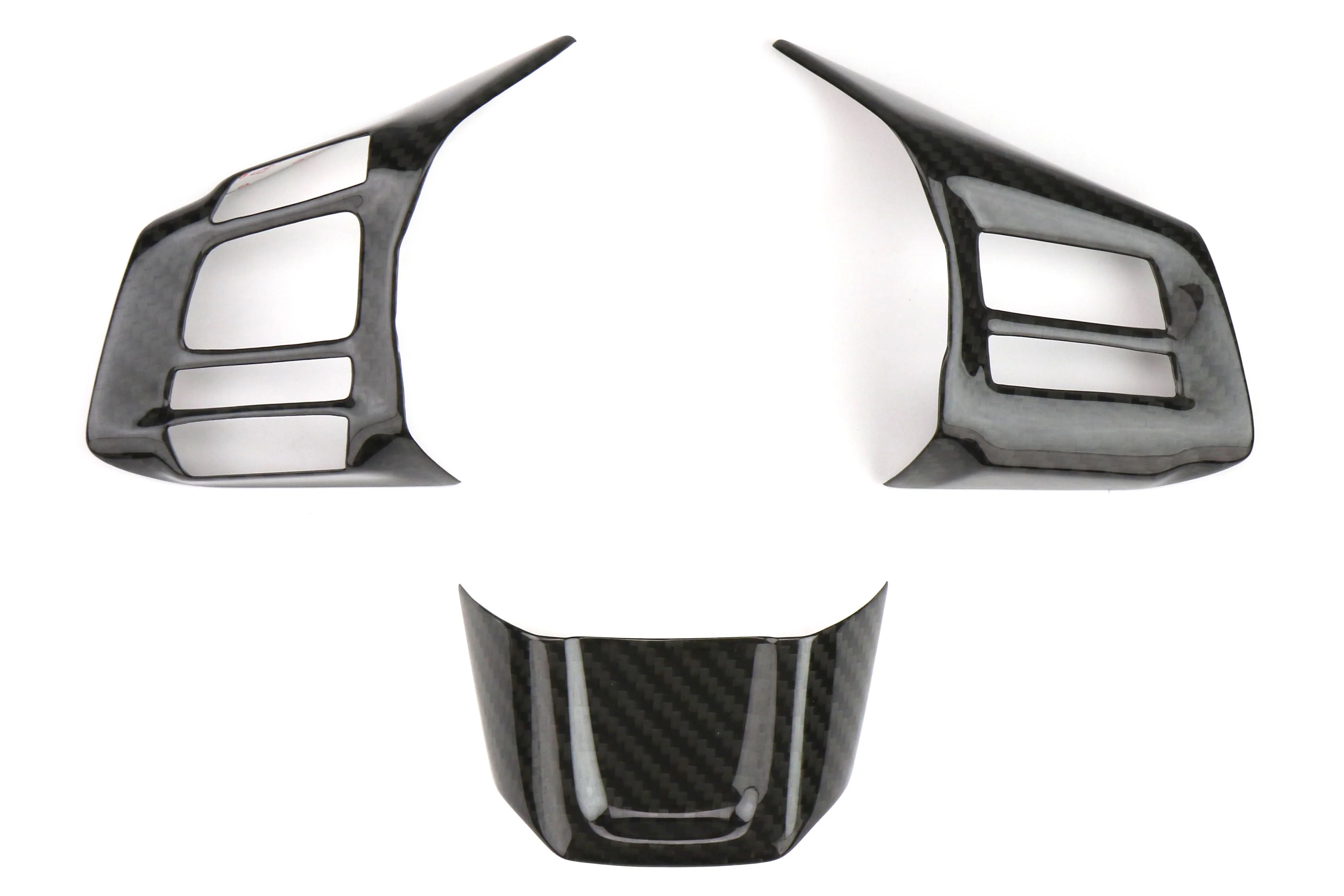 OLM Dry Carbon Fiber Steering Wheel Covers (MT) - 2016-2018 WRX / STI - Image 4