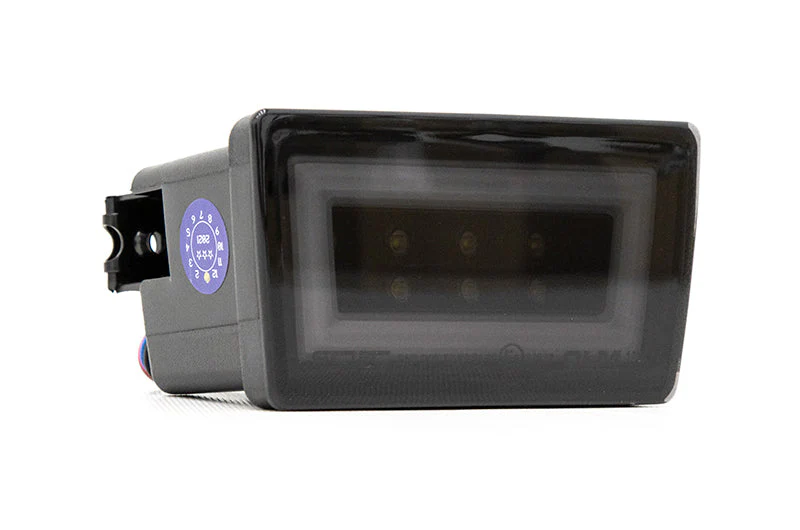 OLM F1 NB+R V2 (Smoke Lens, Gloss Black Base, White Bar) - 2015-2020 WRX / STI - Image 3