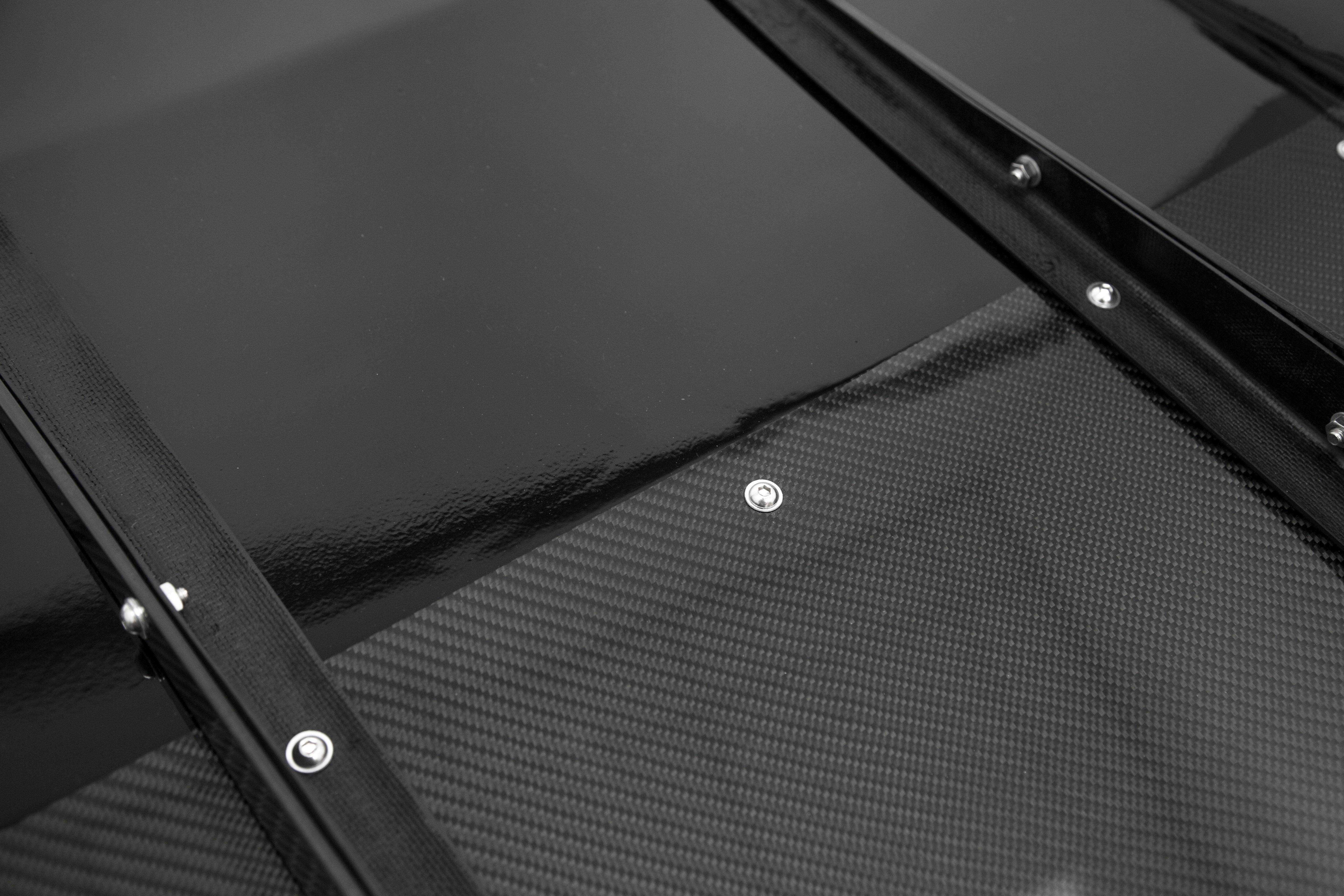 OLM Half Carbon VA Style Rear Diffuser - 2015-2020 WRX / STI - Image 2