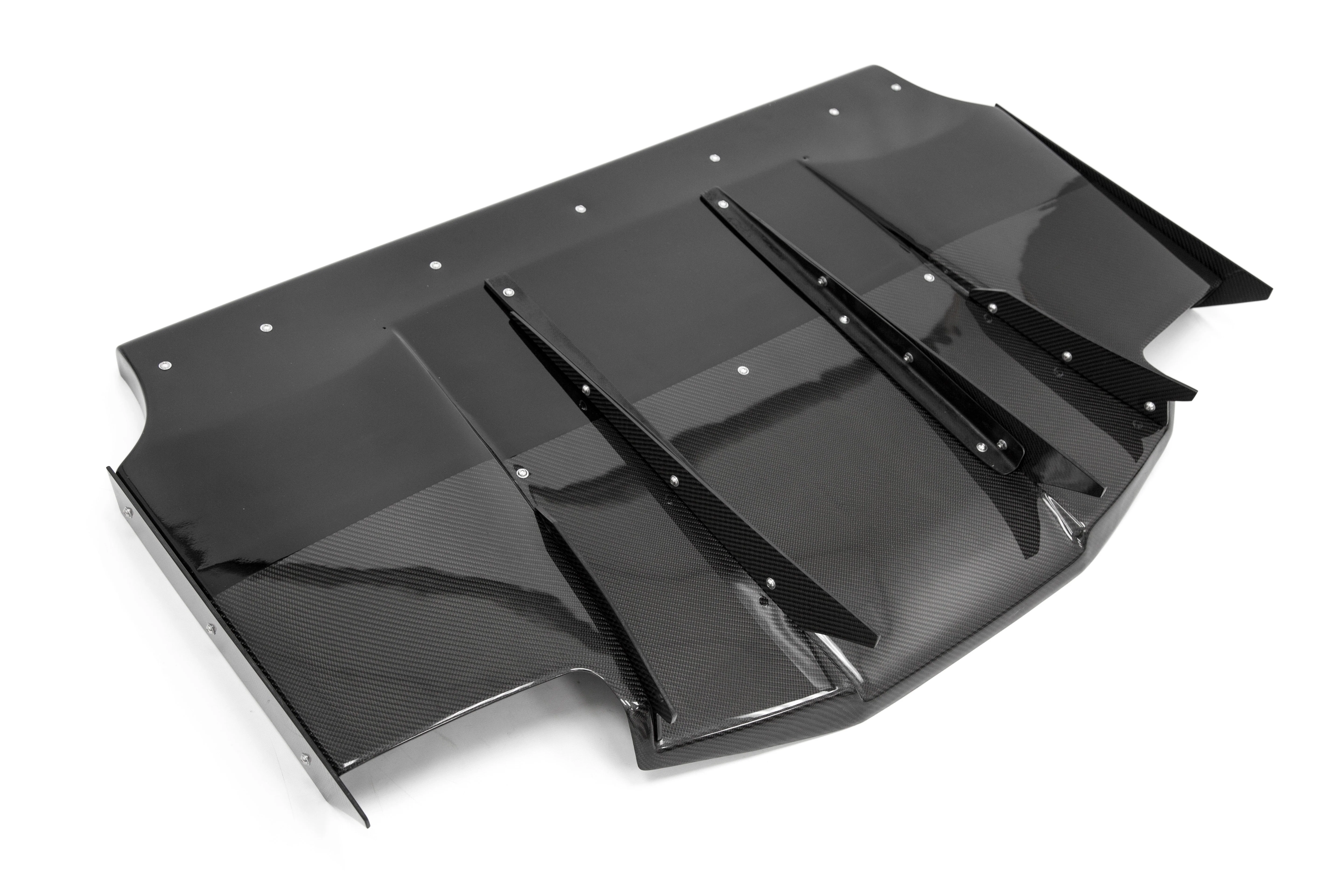 OLM Half Carbon VA Style Rear Diffuser - 2015-2020 WRX / STI - Image 5
