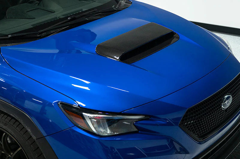 OLM LE Carbon Fiber Hood Scoop Cover - 2022+ WRX - Image 6