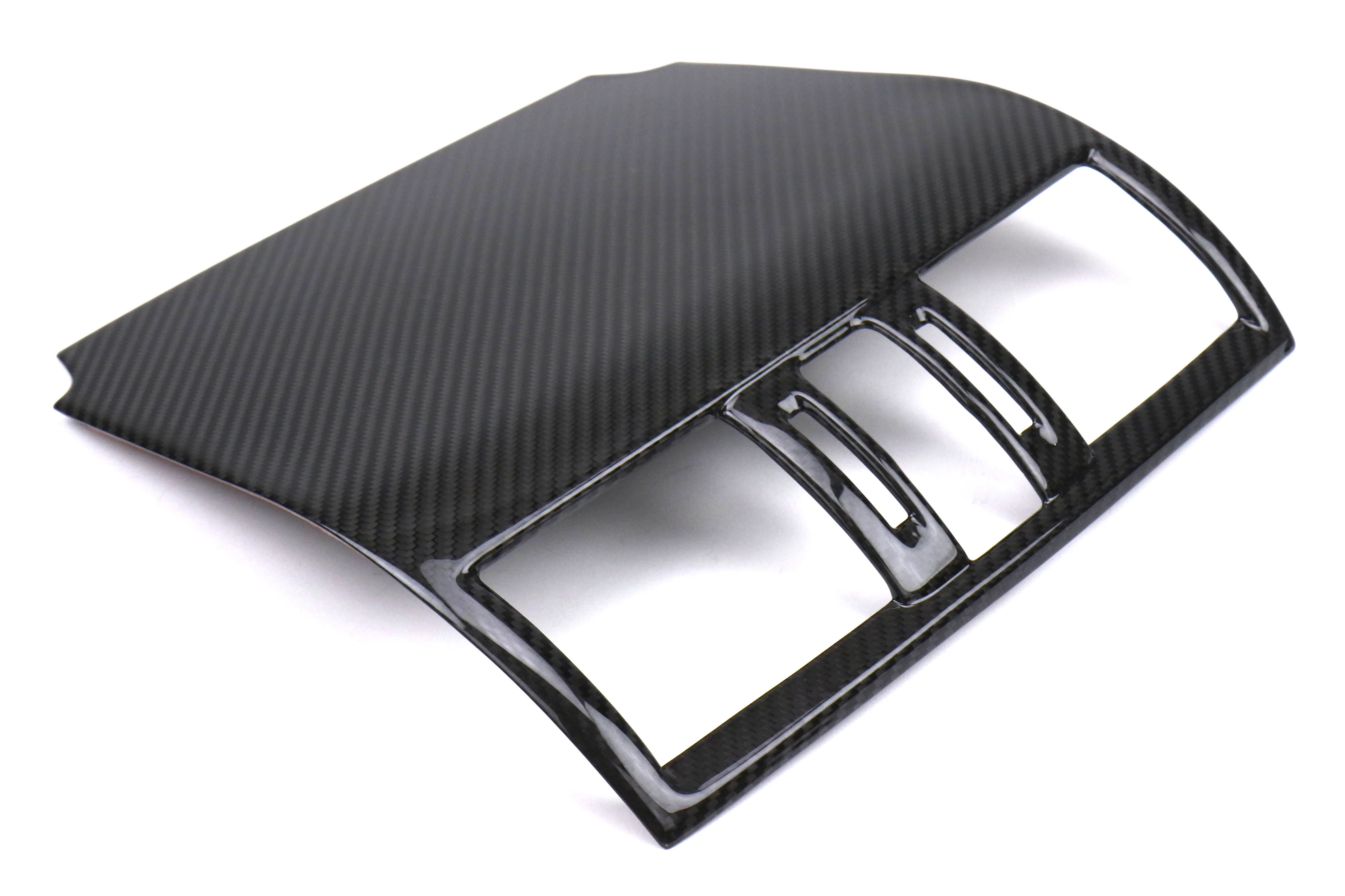 OLM LE Dry Carbon Fiber Center AC Trim Covers - 2015 Subaru WRX / STI / 2014 Forester / 2013-2014 Crosstrek - Image 2
