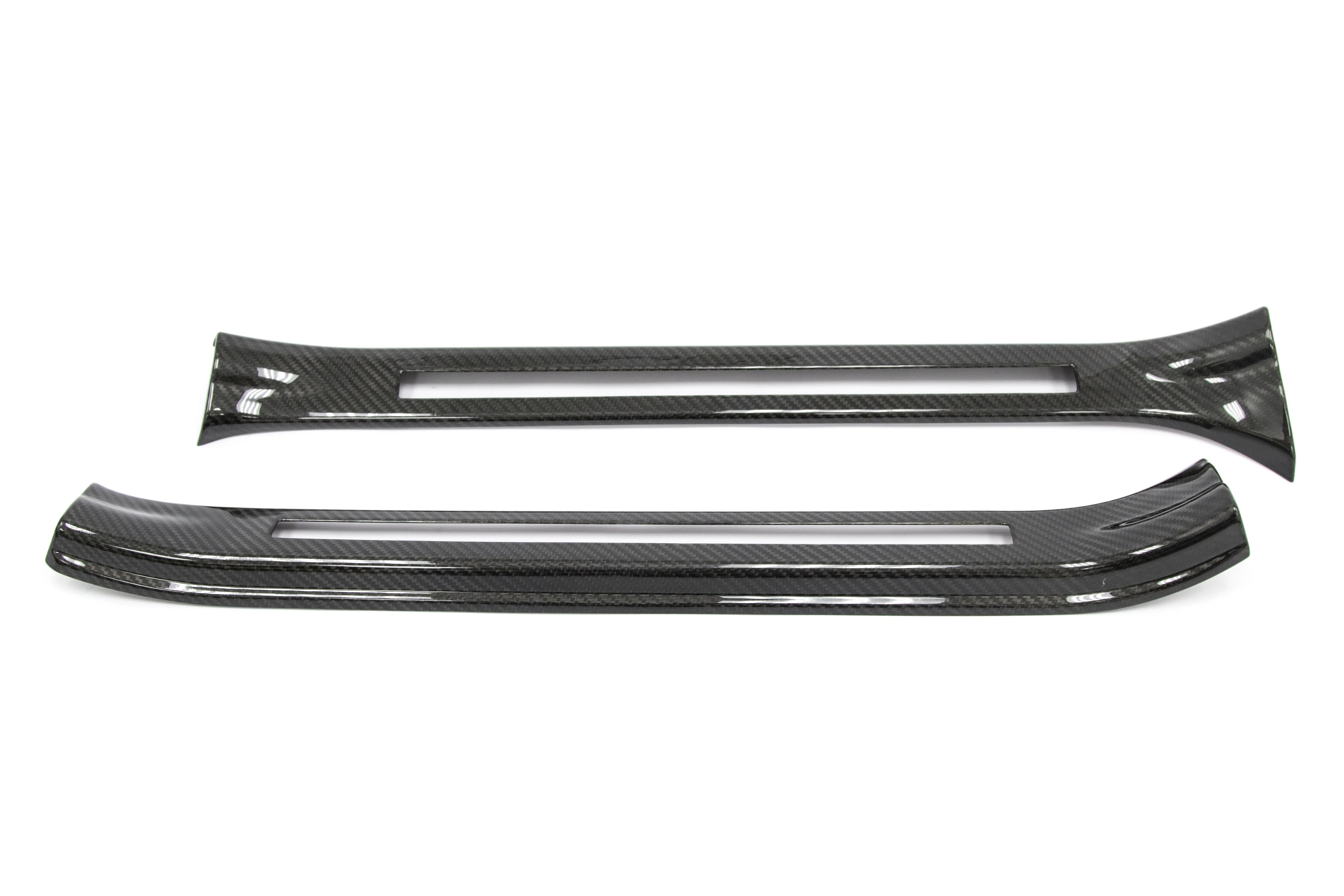 OLM LE Dry Carbon Fiber Door Sill Covers - 2015-2021 Subaru STI - Image 5