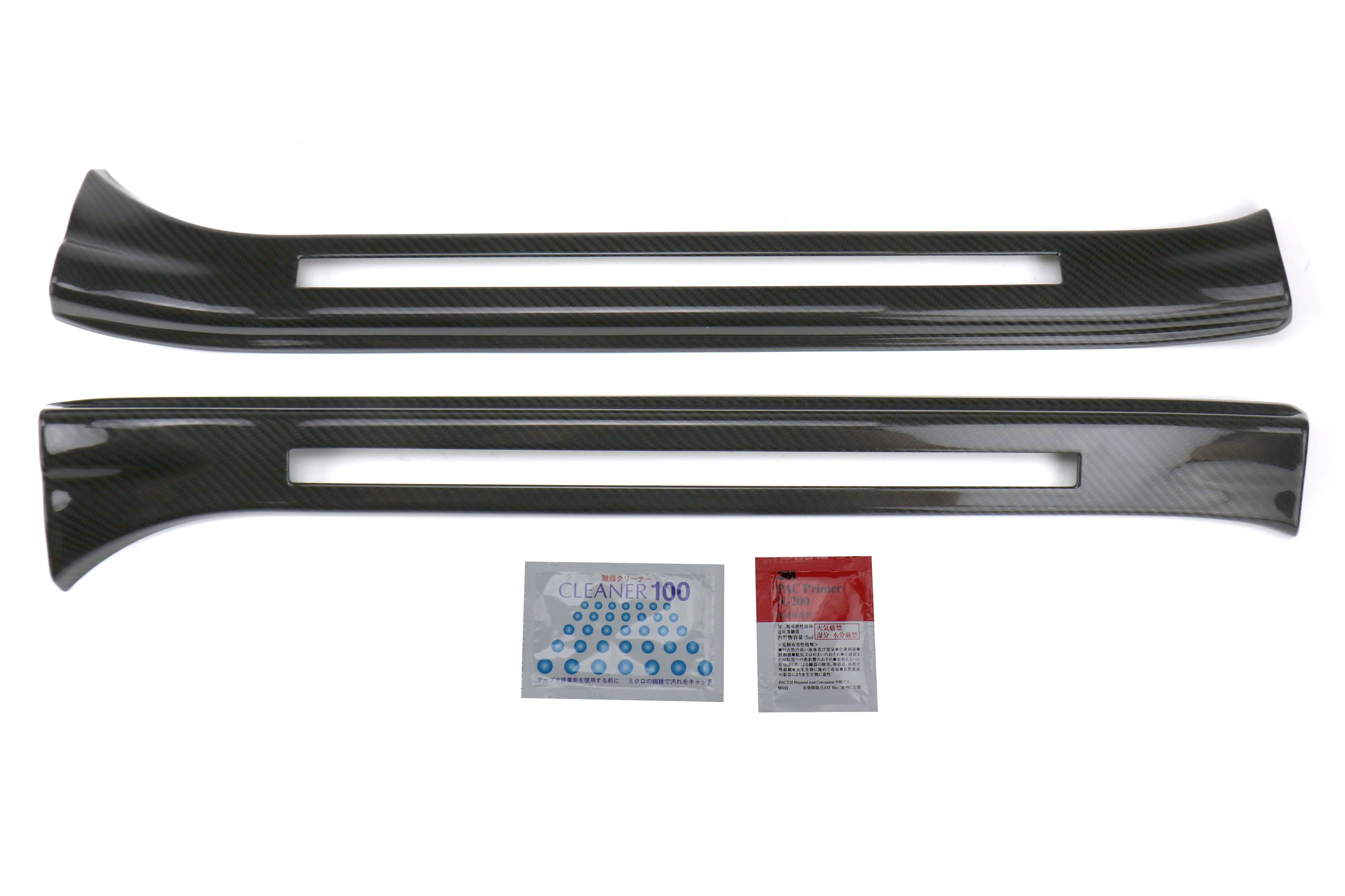 OLM LE Dry Carbon Fiber Door Sill Covers - 2015-2021 Subaru STI - Image 8