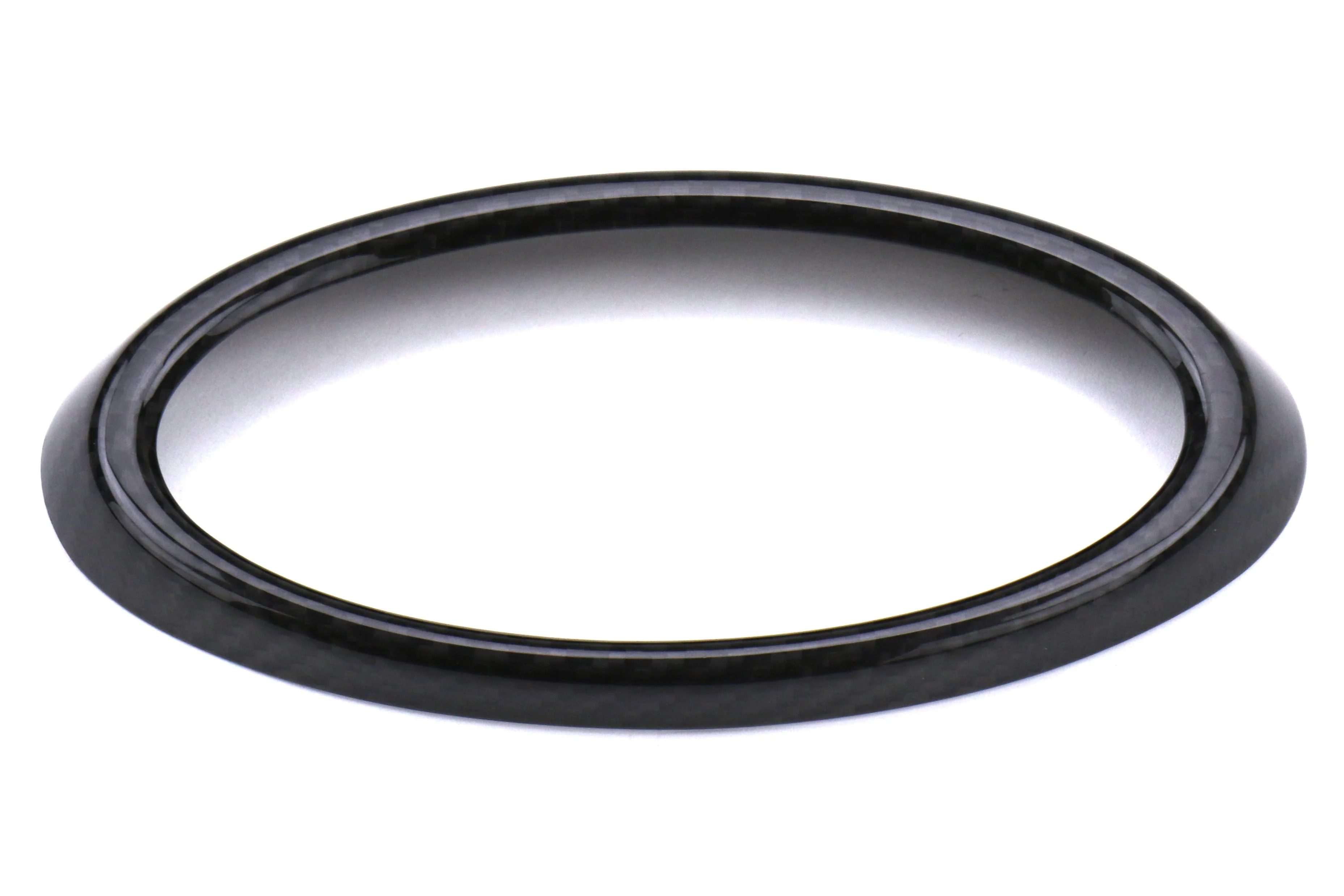 OLM LE Dry Carbon Fiber Front Emblem Frame Overlay - 2018-2021 Subaru WRX / STI - Image 3