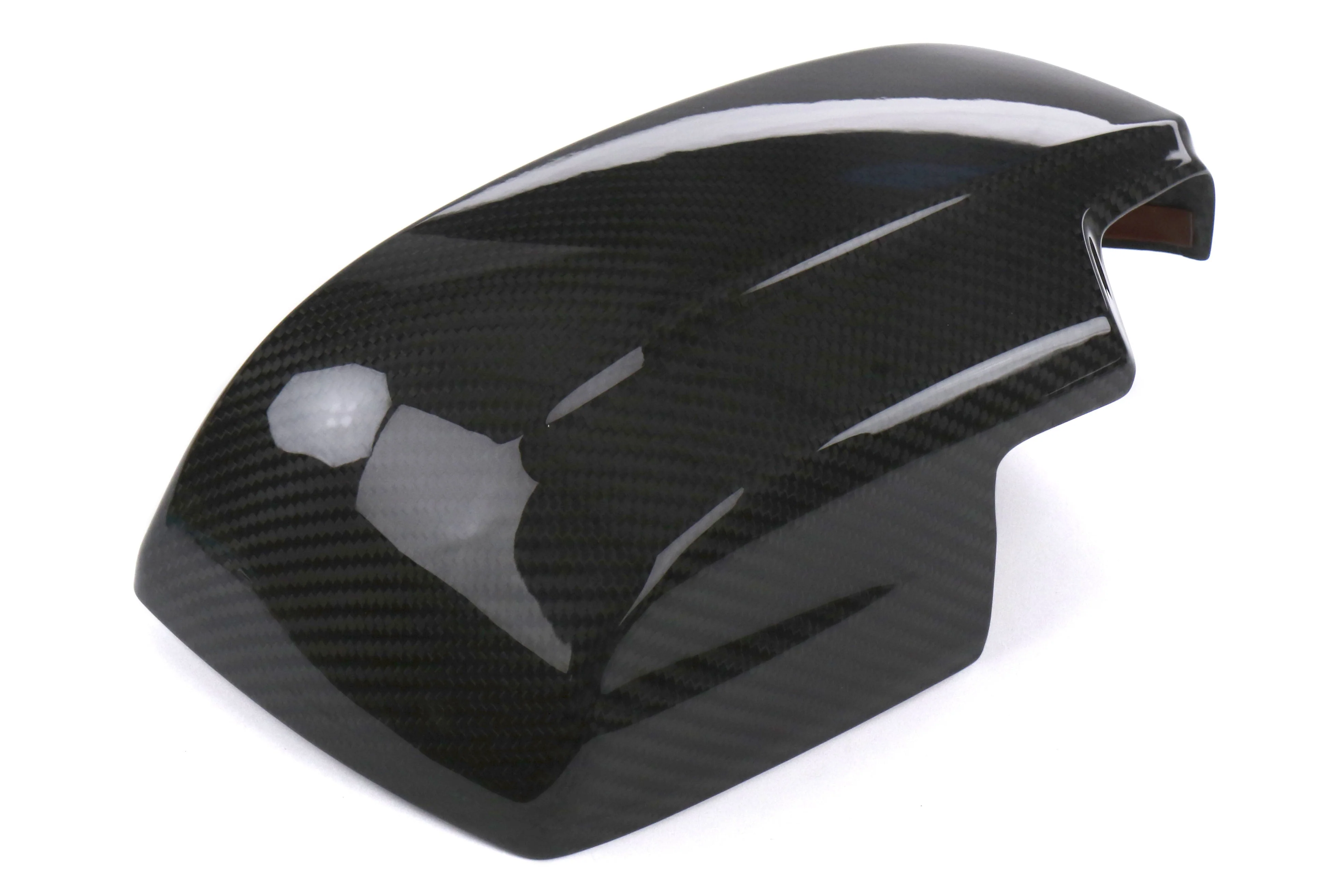 OLM LE Dry Carbon Fiber Full Mirror Covers (No Turn Signal Hole) - 2015-2018 WRX - Image 2