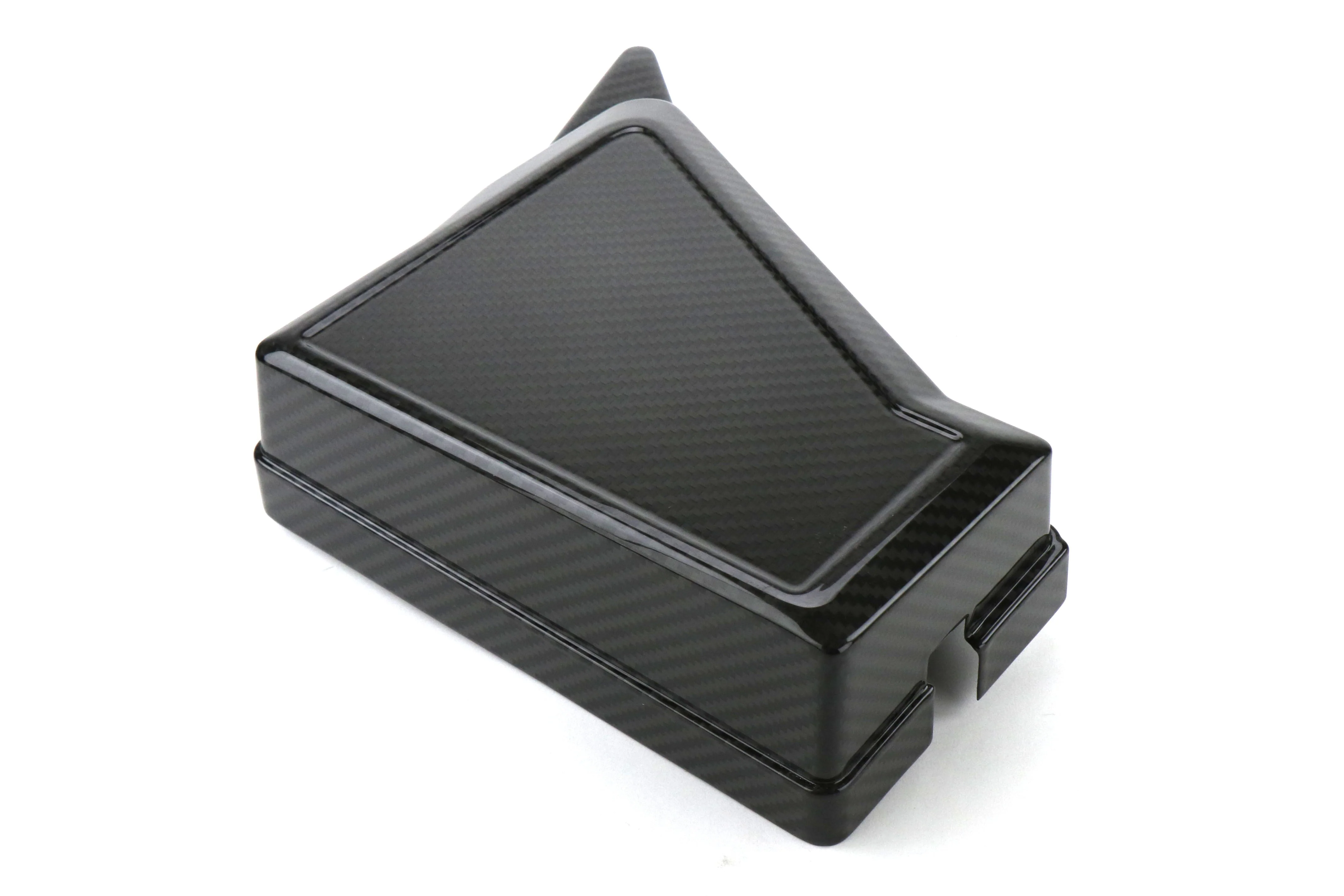 OLM LE Dry Carbon Fiber Fuse Box Cover - 2015+ WRX / 2015+ STI / 2014+ Forester - Image 2