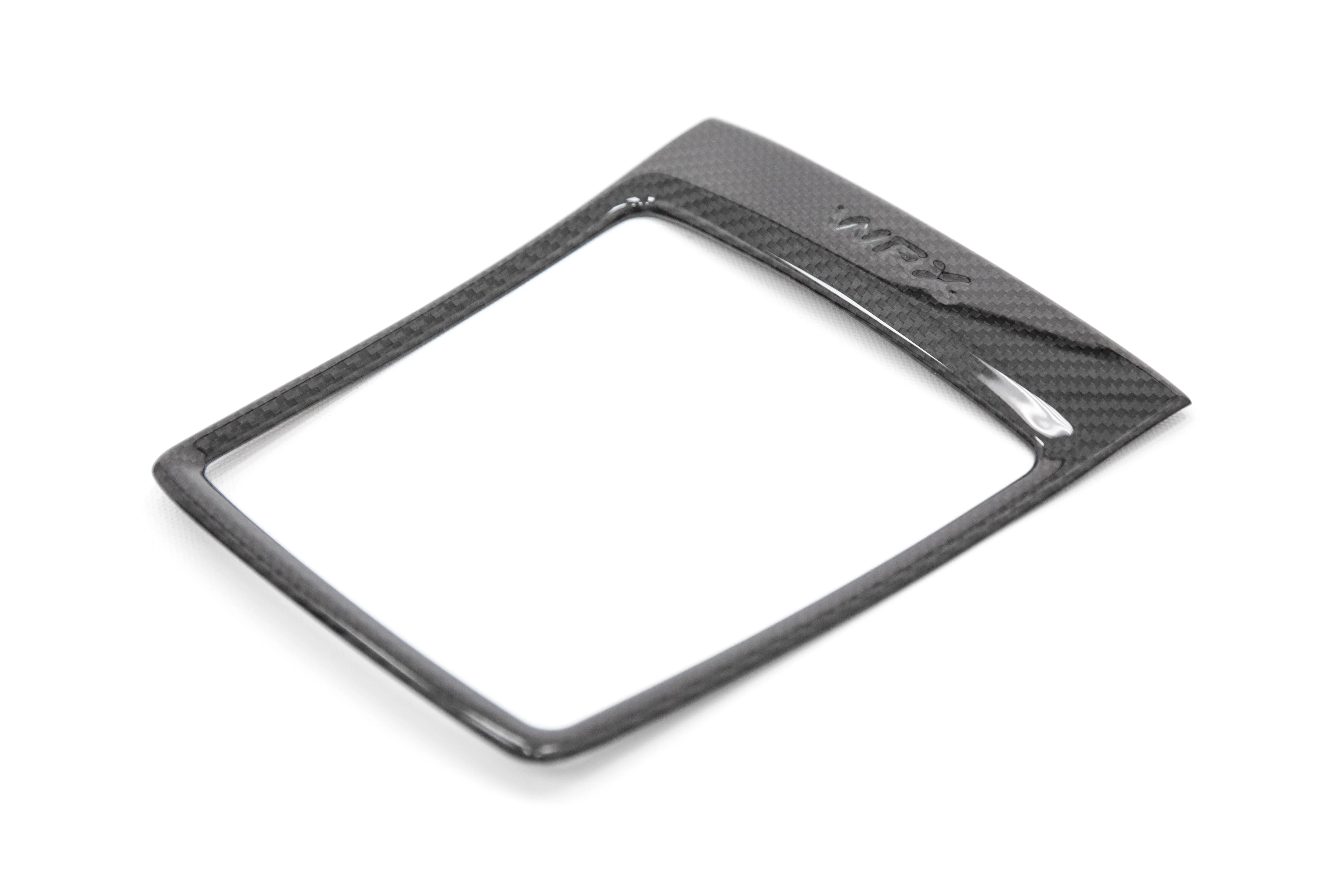 OLM LE Dry Carbon Fiber MT Shifter Trim Cover - 2015+ WRX MT - Image 2