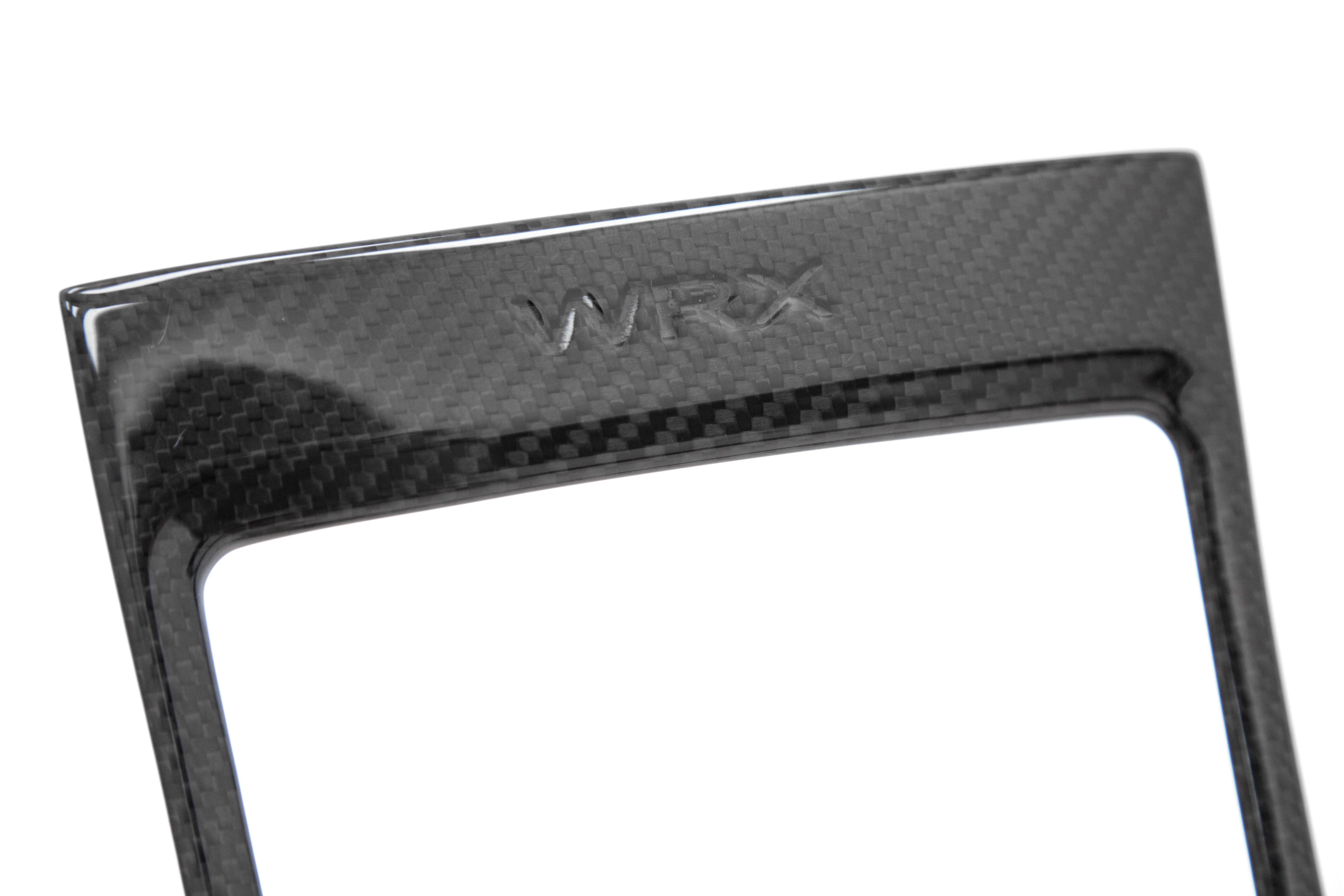 OLM LE Dry Carbon Fiber MT Shifter Trim Cover - 2015+ WRX MT - Image 3