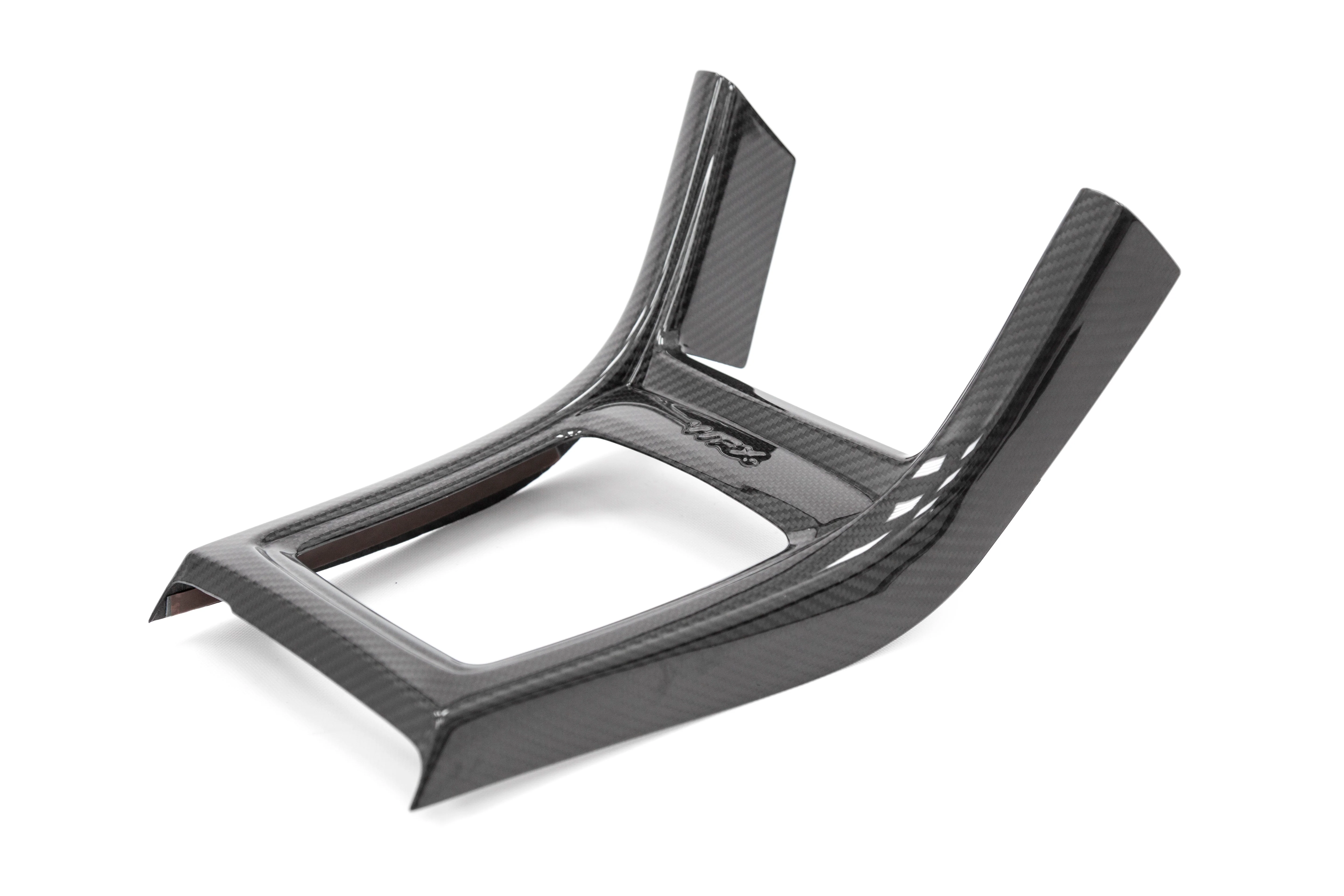 OLM LE Dry Carbon MT Shifter Console Cover - 2015-2021 Subaru WRX (MT) - Image 2