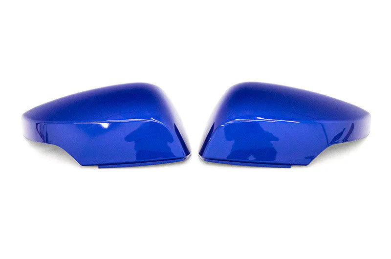 OLM OE Style Mirror Cover with Turn Signal Cutout - Ice Silver Metallic - 2015-2021 Subaru WRX / STI / 2015-2017 Crosstrek - Image 6