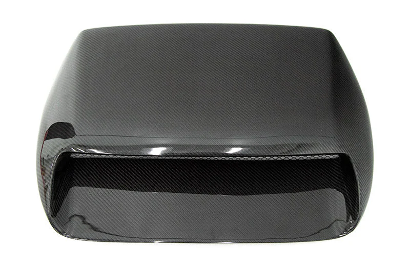 OLM Oversized Carbon Fiber Hood Scoop - 2015-2021 WRX / STI