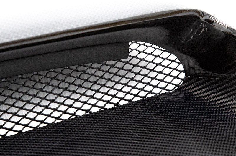 OLM Oversized Carbon Fiber Hood Scoop - 2015-2021 WRX / STI - Image 3