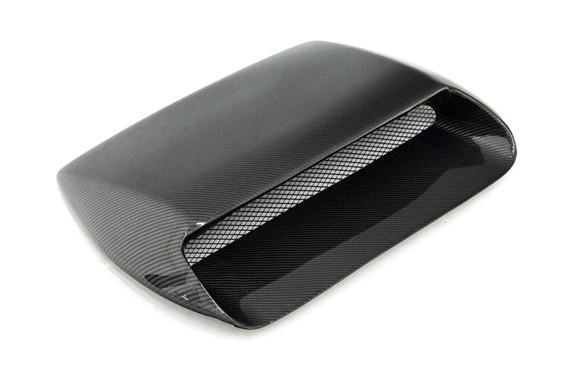 OLM Oversized Carbon Fiber Hood Scoop - 2015-2021 WRX / STI - Image 4