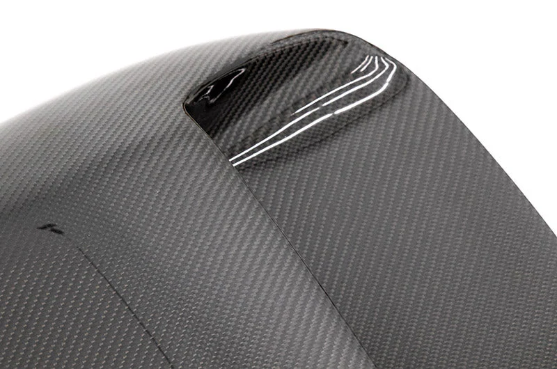 OLM Oversized Carbon Fiber Hood Scoop - 2015-2021 WRX / STI - Image 9