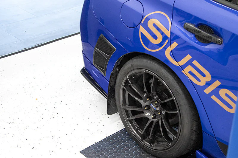 OLM Paint Matched/Gloss Black Rear Bumper Lip - World Rally Blue - 2015-2021 Subaru WRX / STI - Image 10