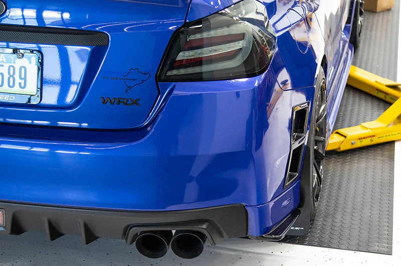 OLM Paint Matched/Gloss Black Rear Bumper Lip - World Rally Blue - 2015-2021 Subaru WRX / STI - Image 4