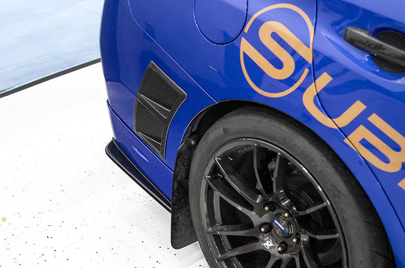 OLM Paint Matched/Gloss Black Rear Bumper Lip - World Rally Blue - 2015-2021 Subaru WRX / STI - Image 7