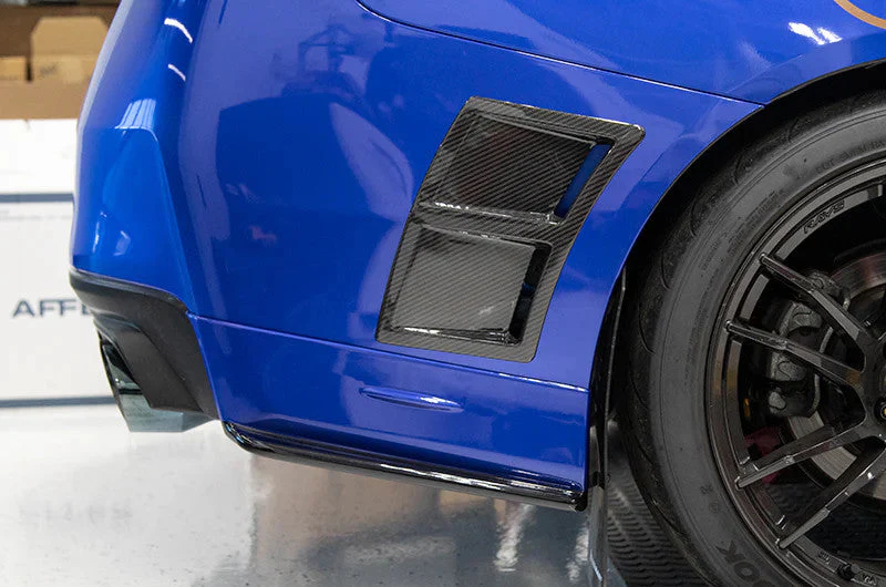 OLM Paint Matched/Gloss Black Rear Bumper Lip - World Rally Blue - 2015-2021 Subaru WRX / STI - Image 8