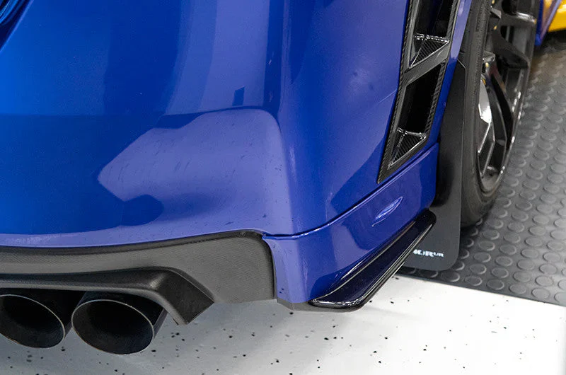 OLM Paint Matched/Gloss Black Rear Bumper Lip - World Rally Blue - 2015-2021 Subaru WRX / STI - Image 9