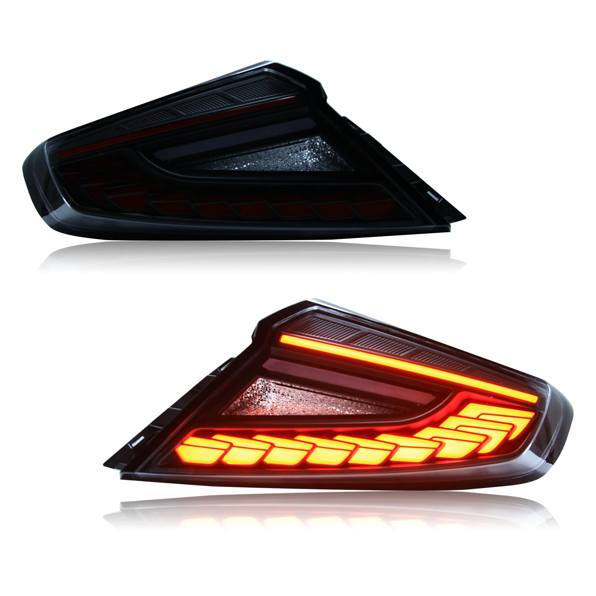 OLM Phantom-Spec LED Taillights (Clear Lens Red Optic) - 2022+ WRX - Image 5
