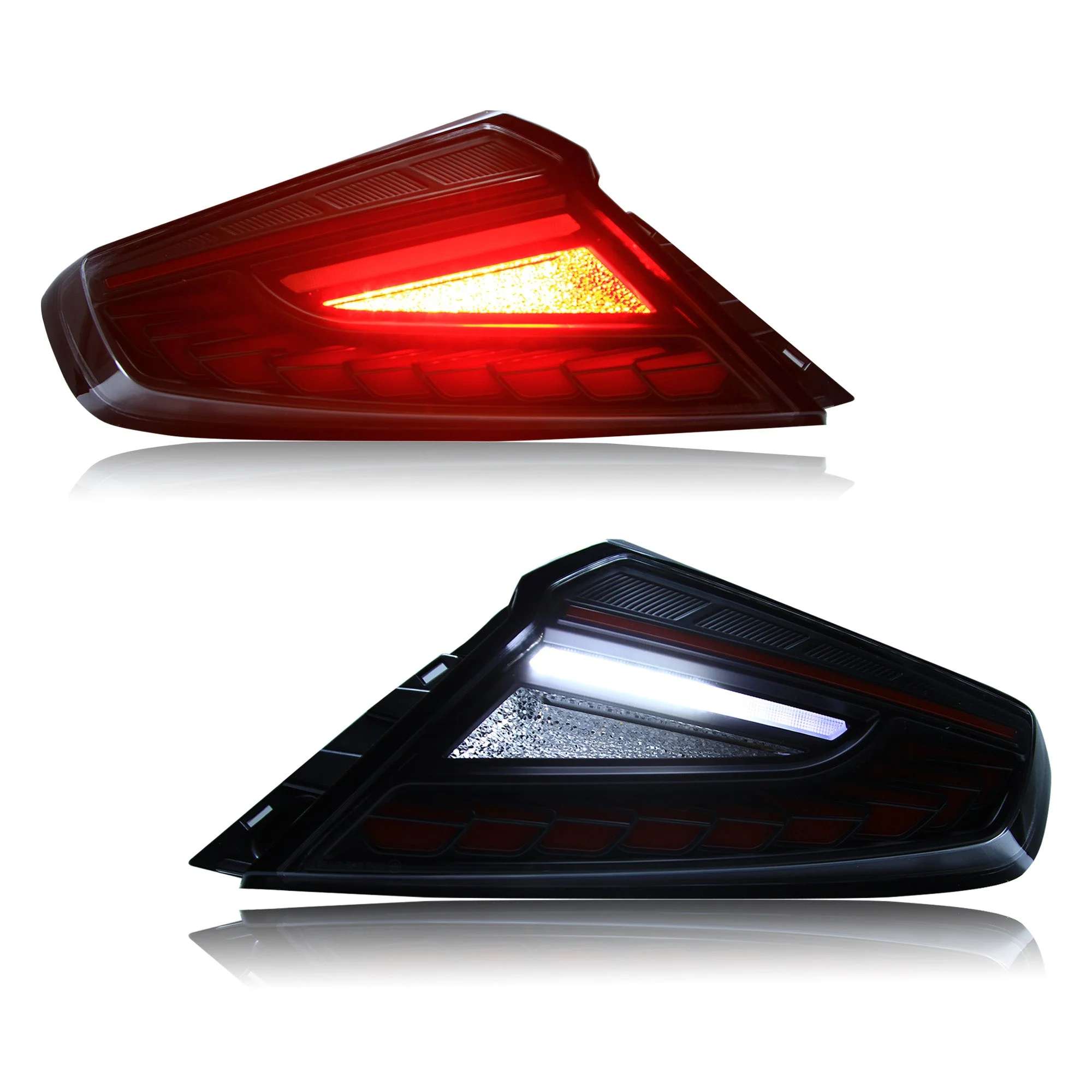 OLM Phantom-Spec LED Taillights (Clear Lens Red Optic) - 2022+ WRX - Image 6