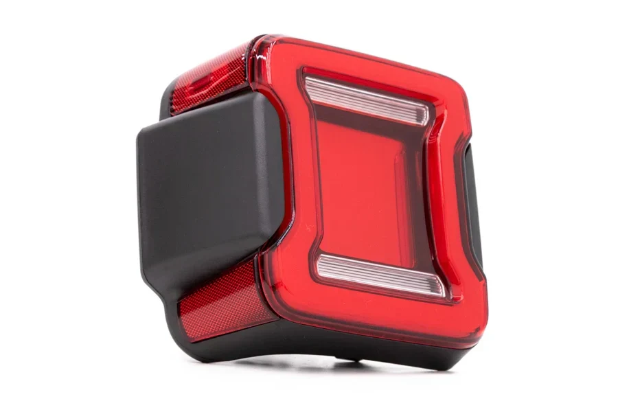 OLM Red LED Tail Lights - Wrangler JL - Image 3