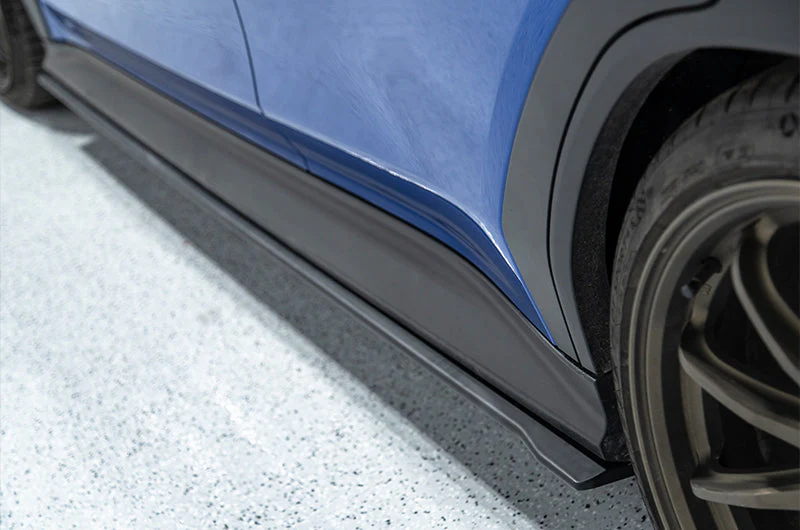 OLM S Style Matte Black Side Skirts - 2022+ WRX - Image 2